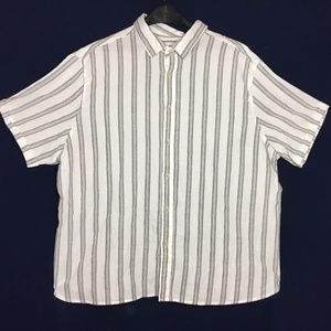 Goodfellow Striped Button Up